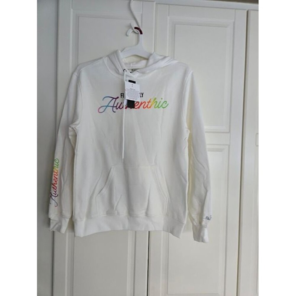 Pride Phluid Project FEARLESSLY AUTHENTIC Hoodie Sweatshirt - Adult XS- NEW
